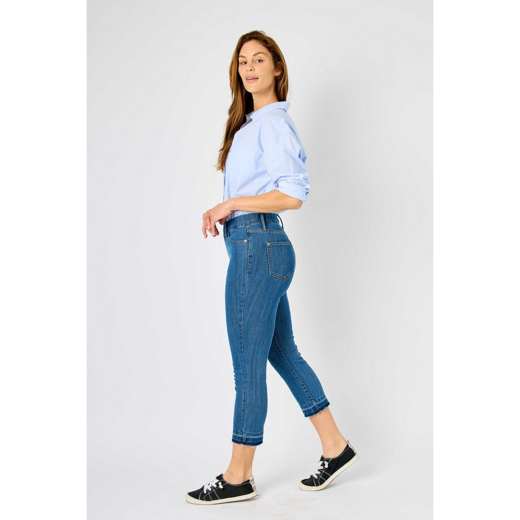 Pull On Capri Denim 78112REG