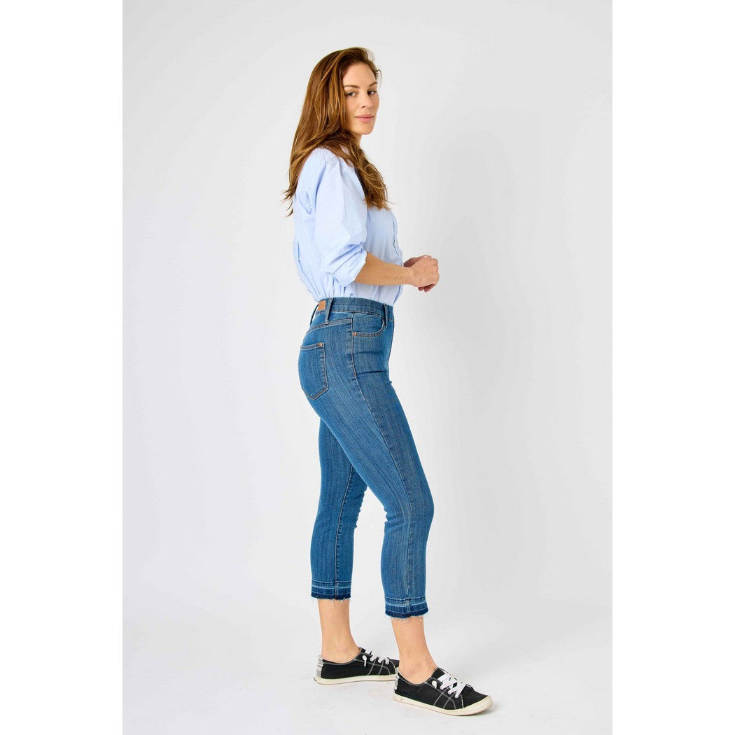 Pull On Capri Denim 78112REG