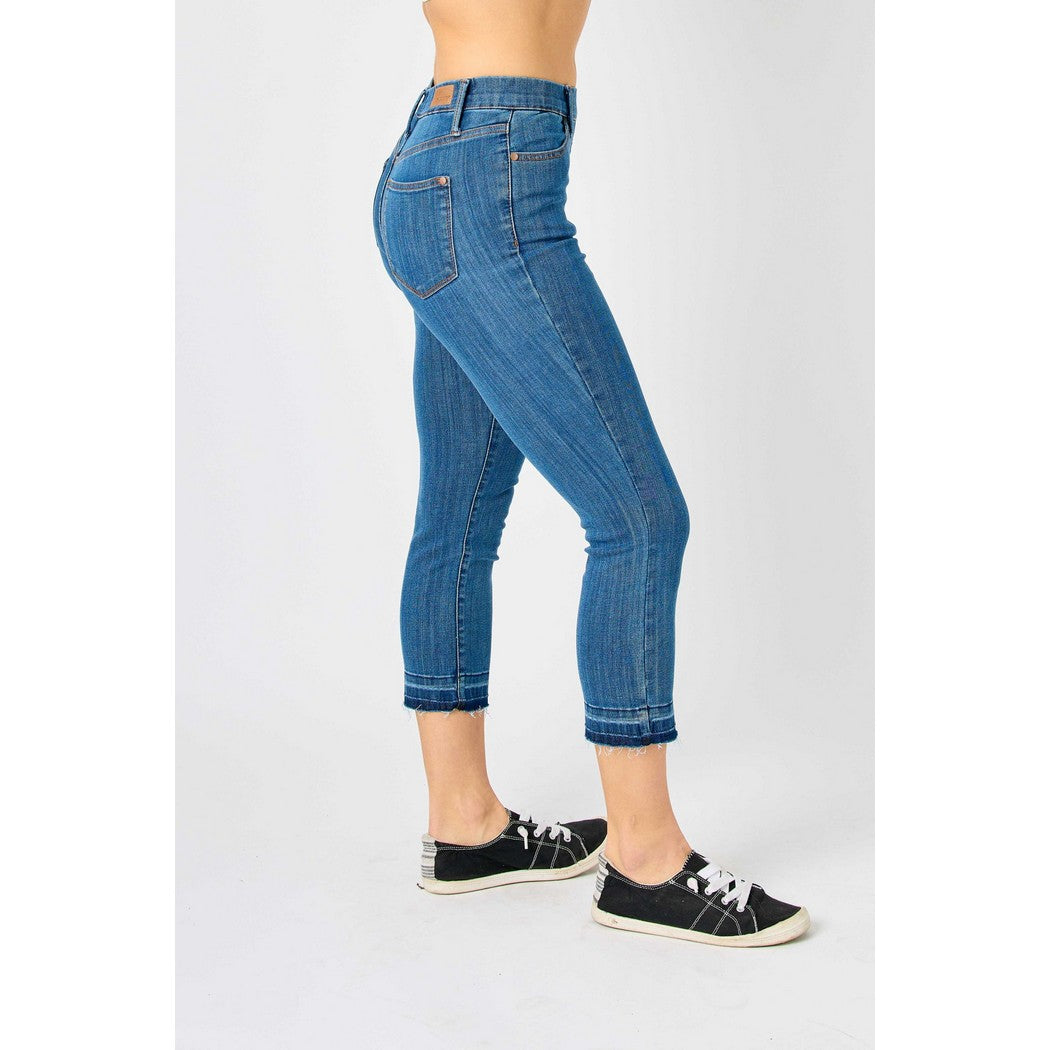 Pull On Capri Denim 78112REG