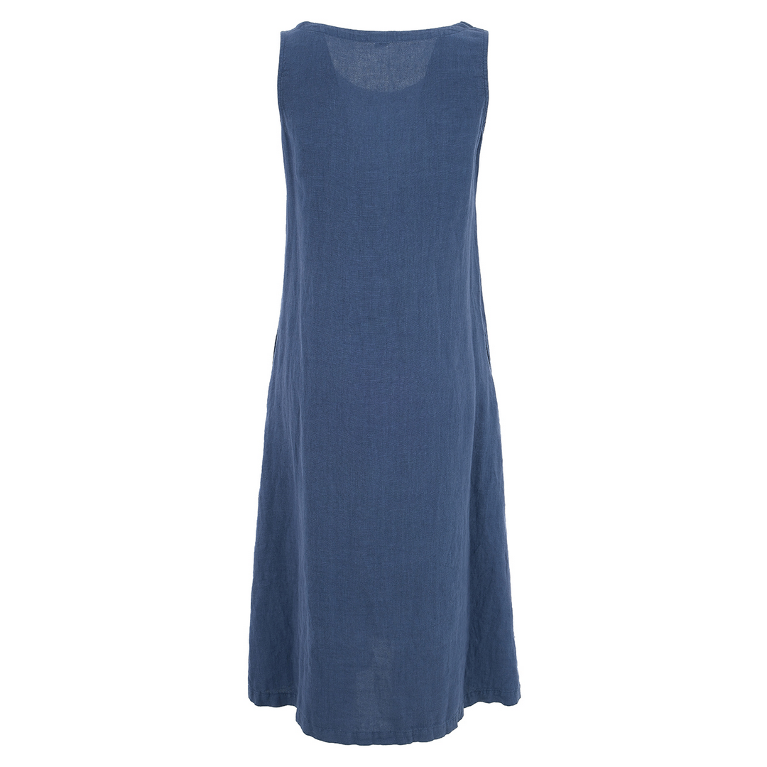 Linen Sleeveless Dress 25234