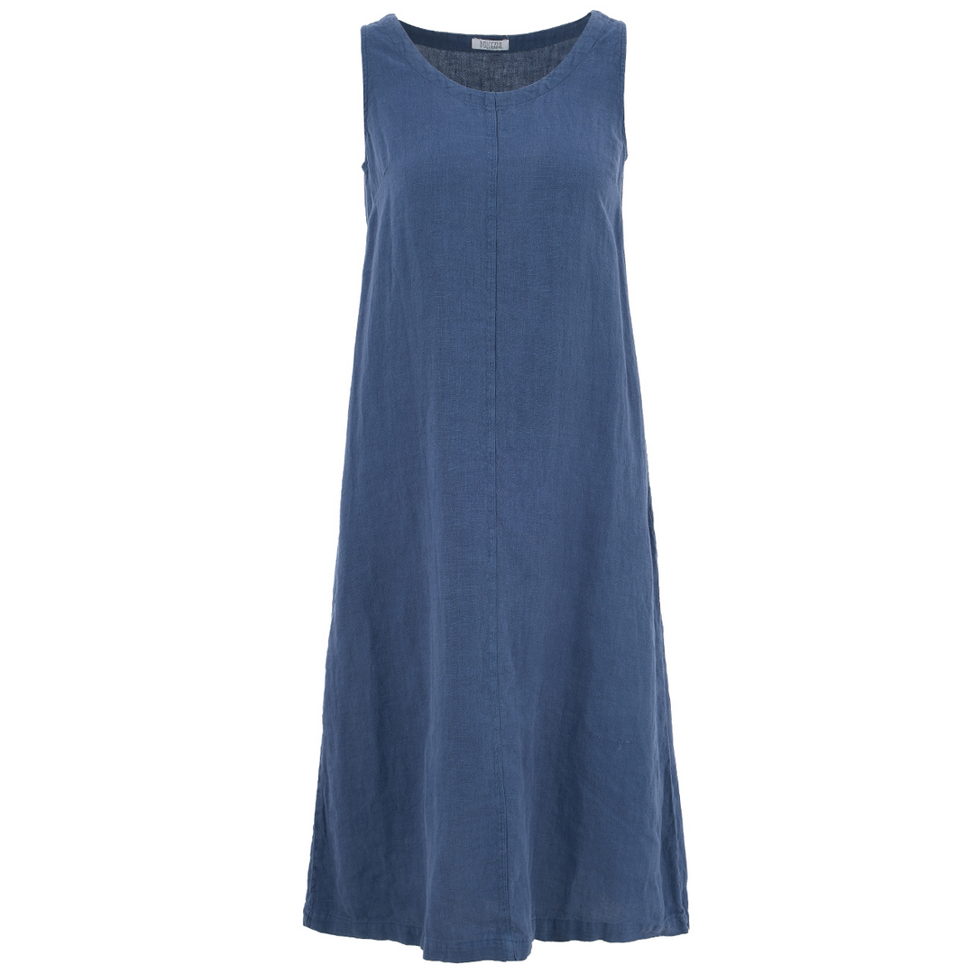 Linen Sleeveless Dress 25234