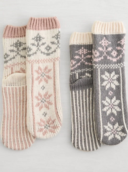 Snowfall Slipper Socks Accessories L2750