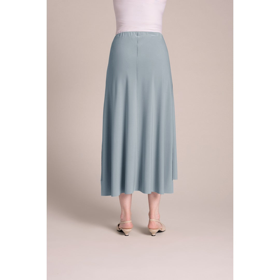 Flounce A-Line Midi Skirt 2699