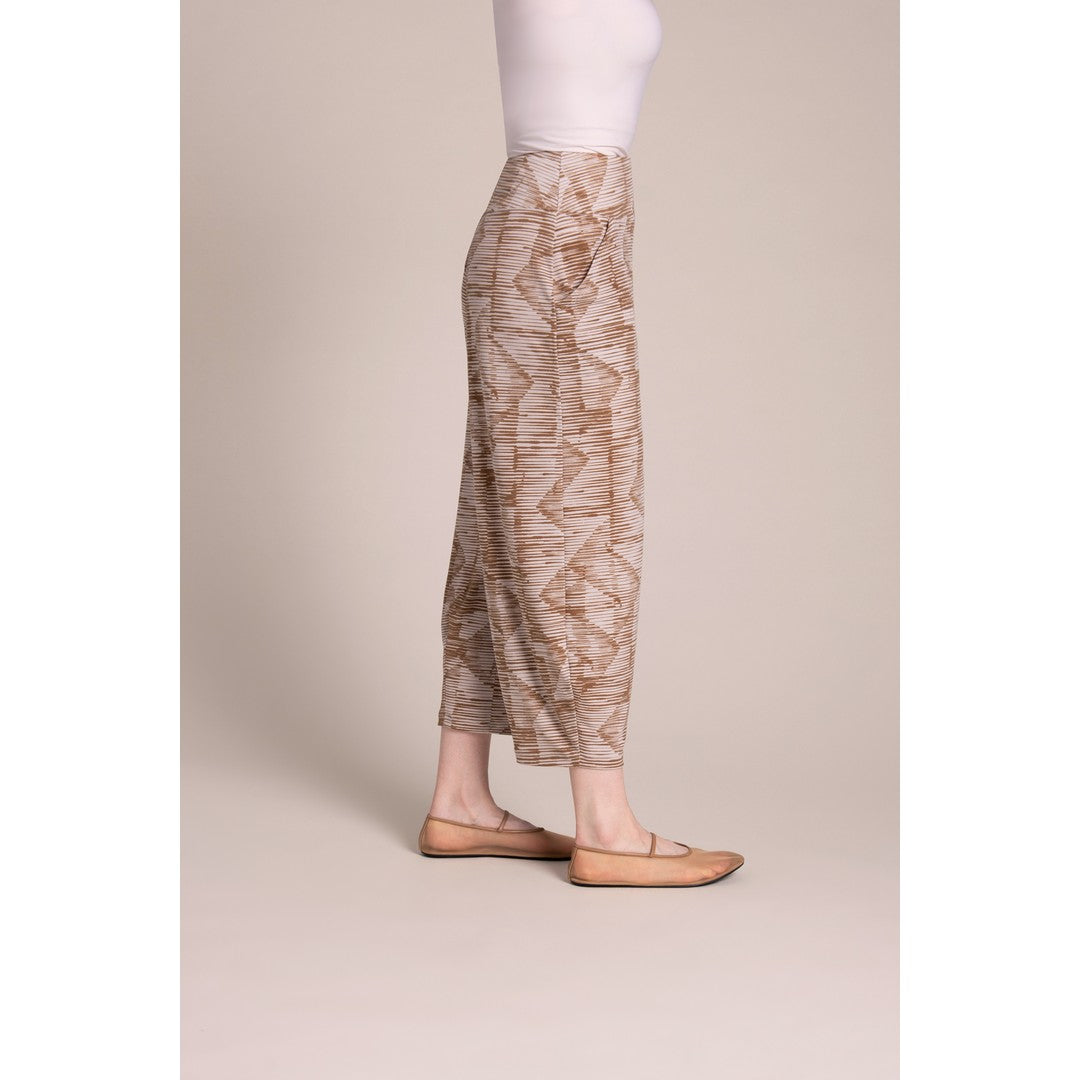 Narrow Lantern Pant Abstract Print 27237P