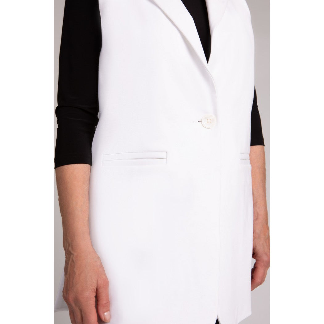 Ponte Sleeveless Jacket H6507  - Available Now