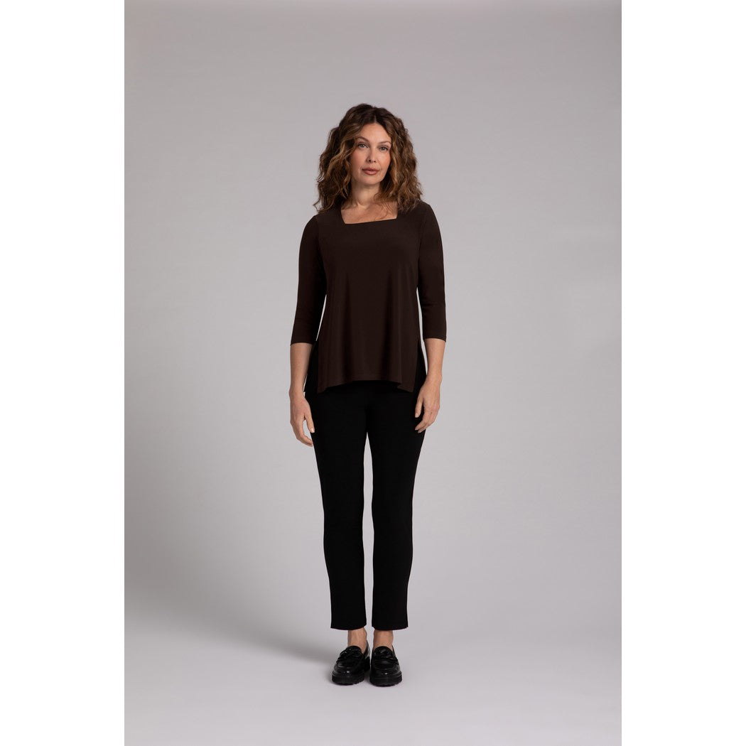 Square Neck, 3/4 Sleeve Top 22247-2