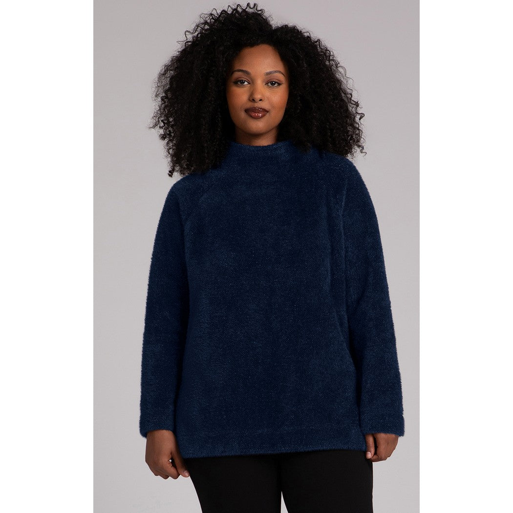 Cozy Funnel Neck Pullover  CCS22324-4 - Available Now